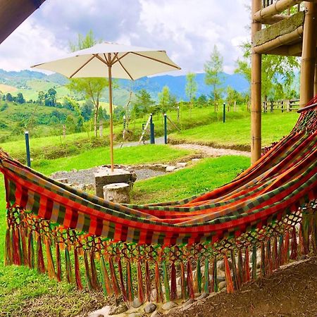 Glamping La Herradura Santa Rosa de Cabal Bagian luar foto