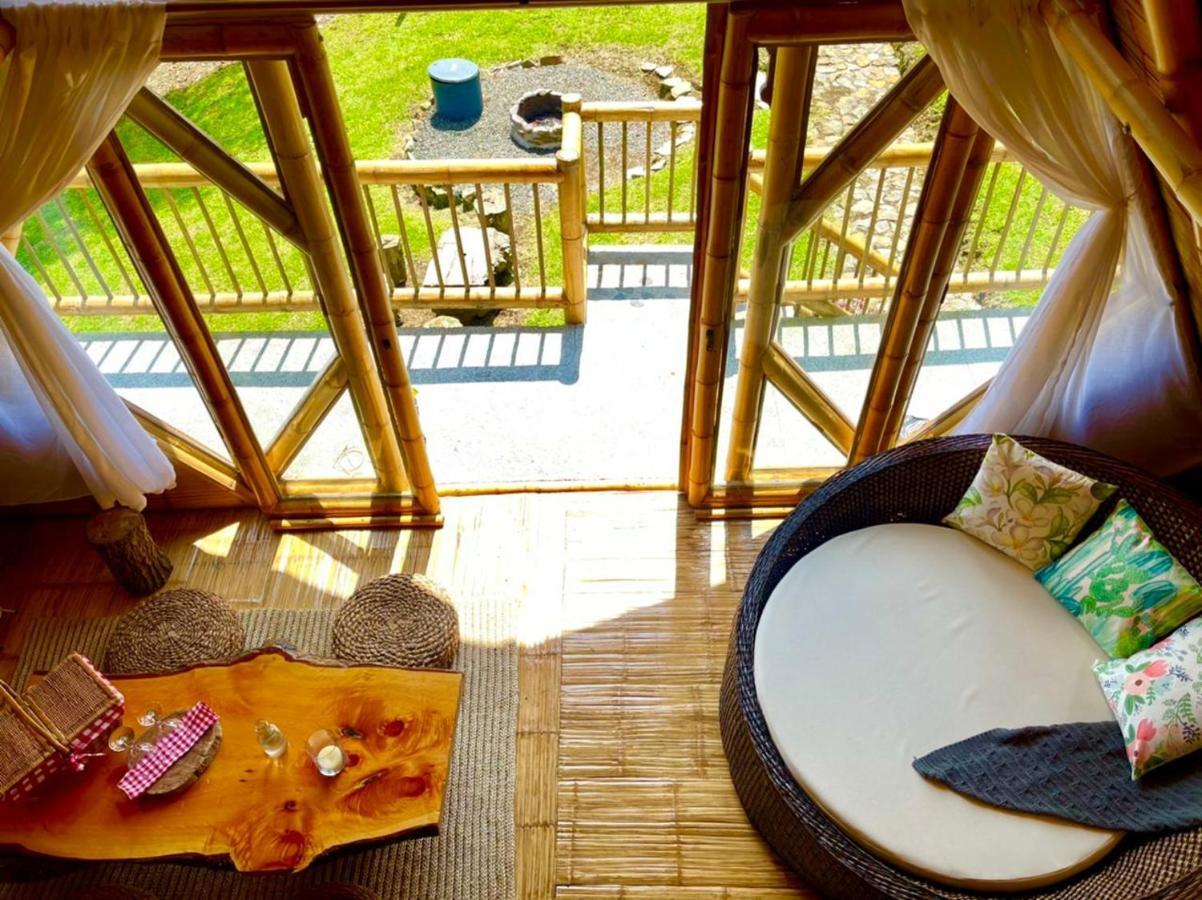 Glamping La Herradura Santa Rosa de Cabal Bagian luar foto