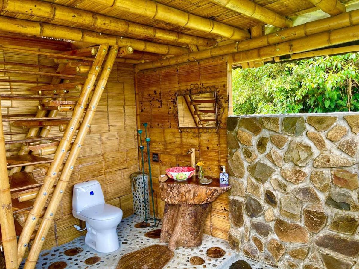 Glamping La Herradura Santa Rosa de Cabal Bagian luar foto