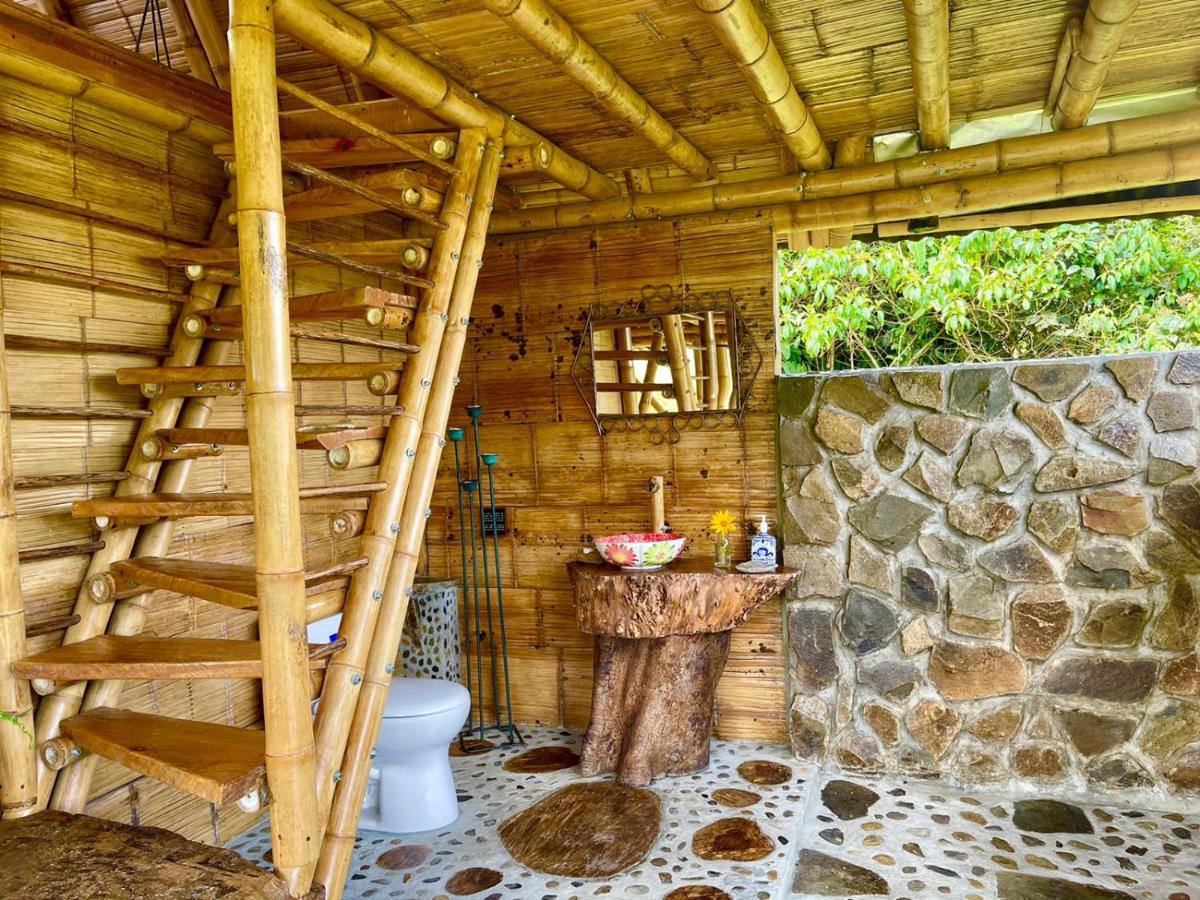 Glamping La Herradura Santa Rosa de Cabal Bagian luar foto