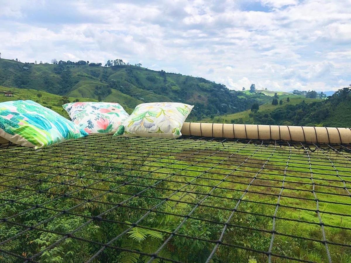 Glamping La Herradura Santa Rosa de Cabal Bagian luar foto