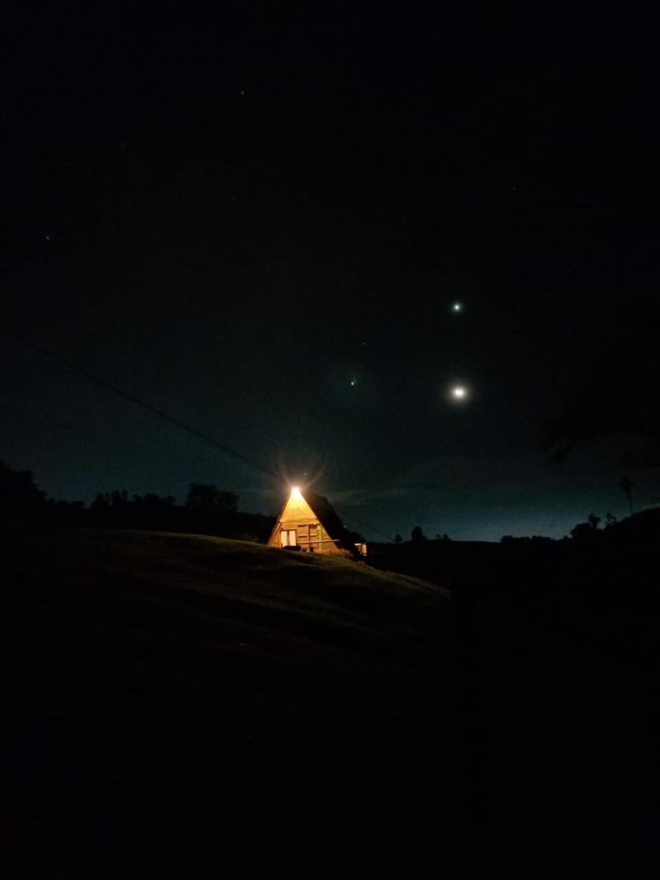Glamping La Herradura Santa Rosa de Cabal Bagian luar foto