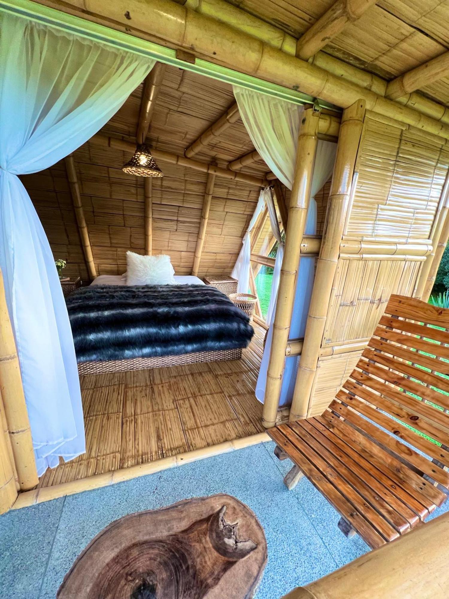 Glamping La Herradura Santa Rosa de Cabal Bagian luar foto