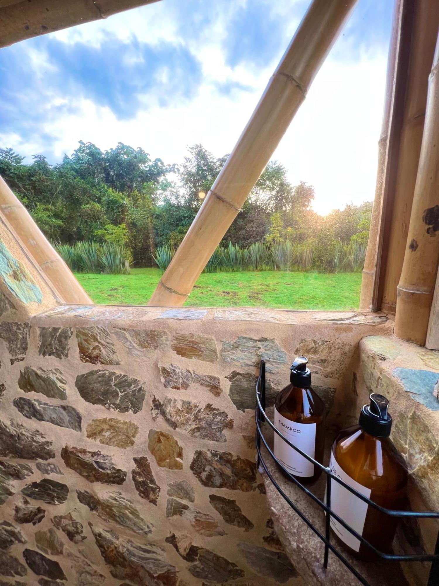 Glamping La Herradura Santa Rosa de Cabal Bagian luar foto