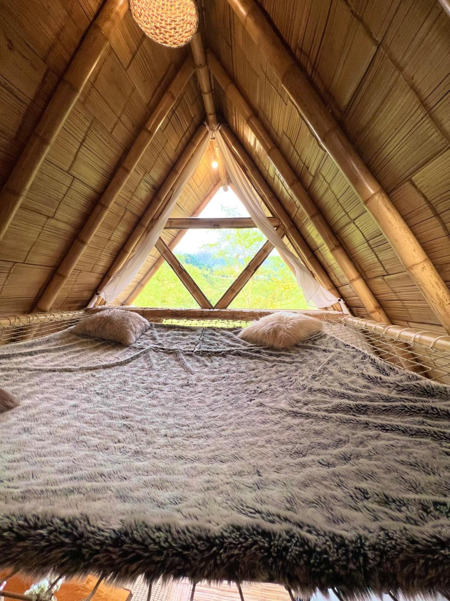 Glamping La Herradura Santa Rosa de Cabal Bagian luar foto