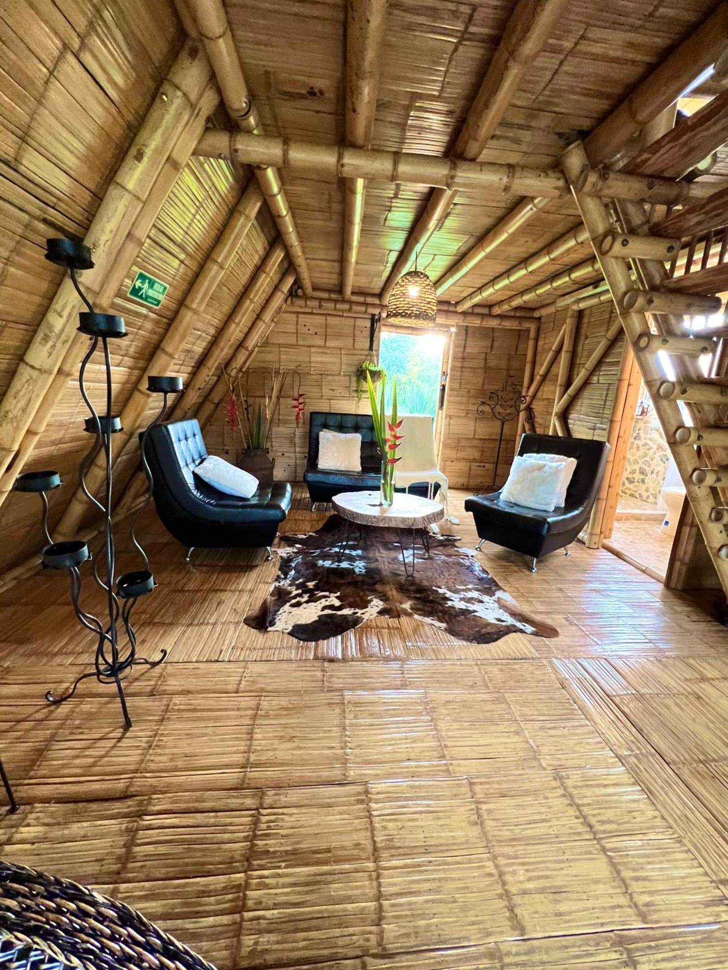 Glamping La Herradura Santa Rosa de Cabal Bagian luar foto