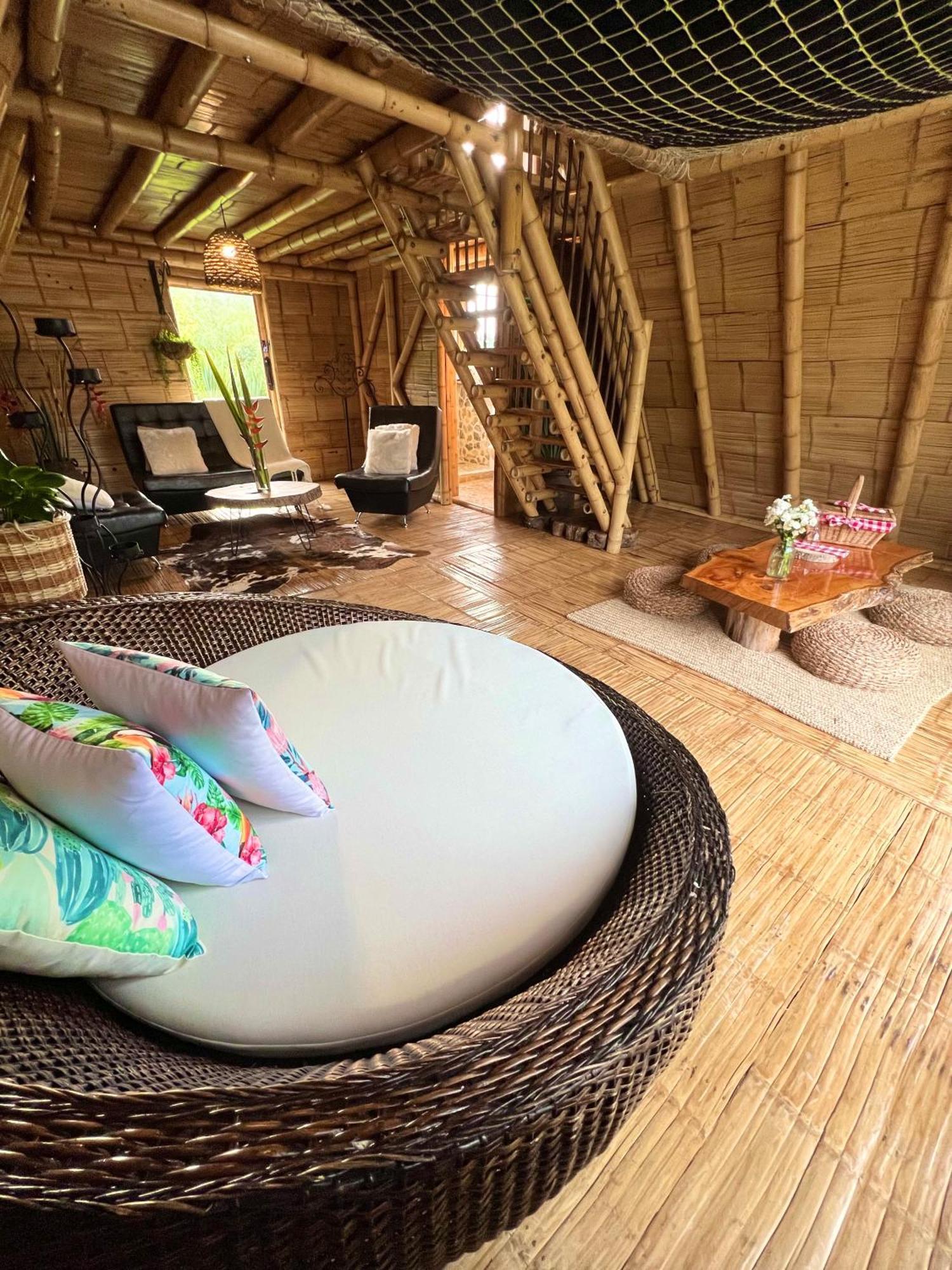 Glamping La Herradura Santa Rosa de Cabal Bagian luar foto