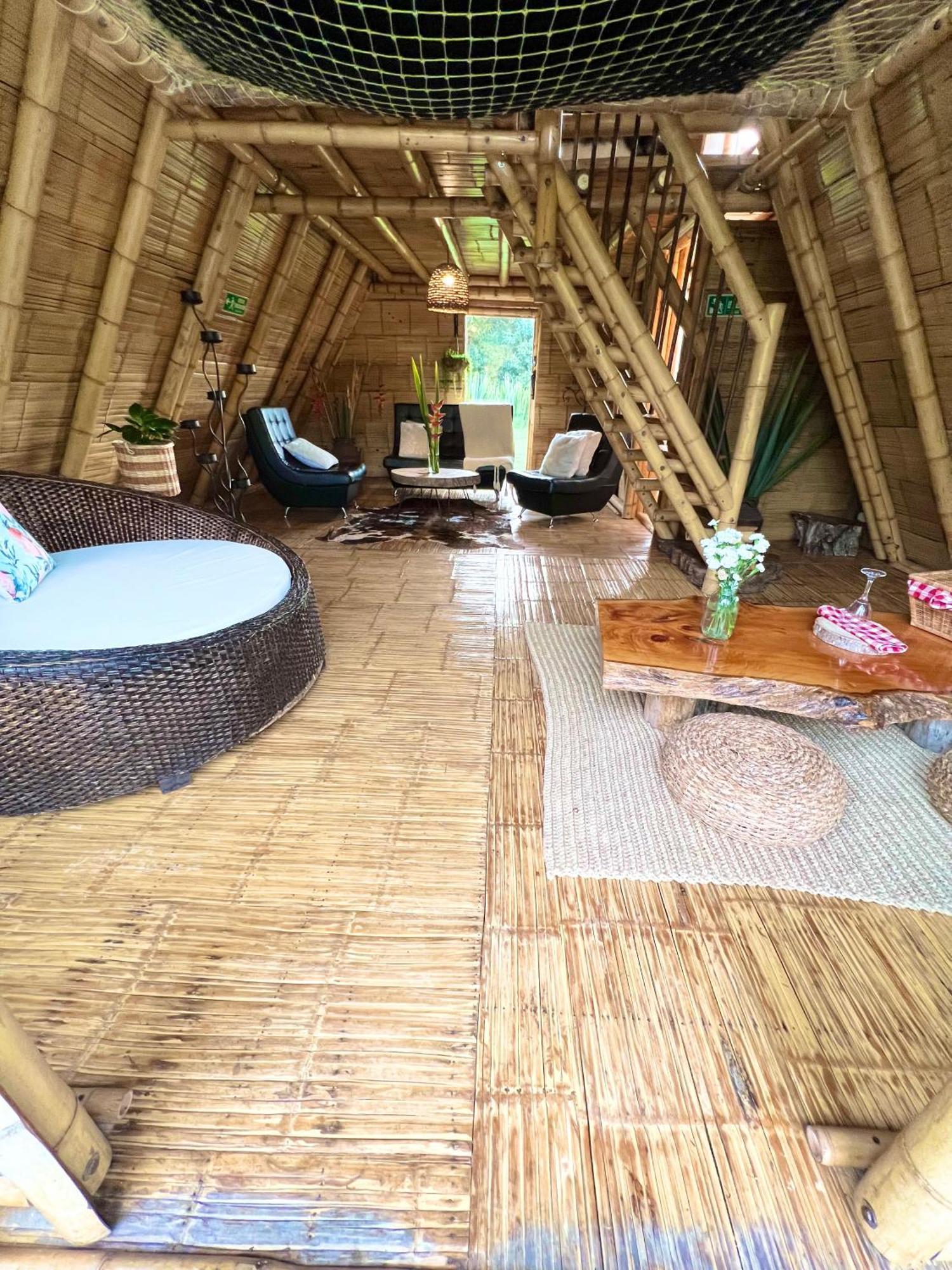 Glamping La Herradura Santa Rosa de Cabal Bagian luar foto