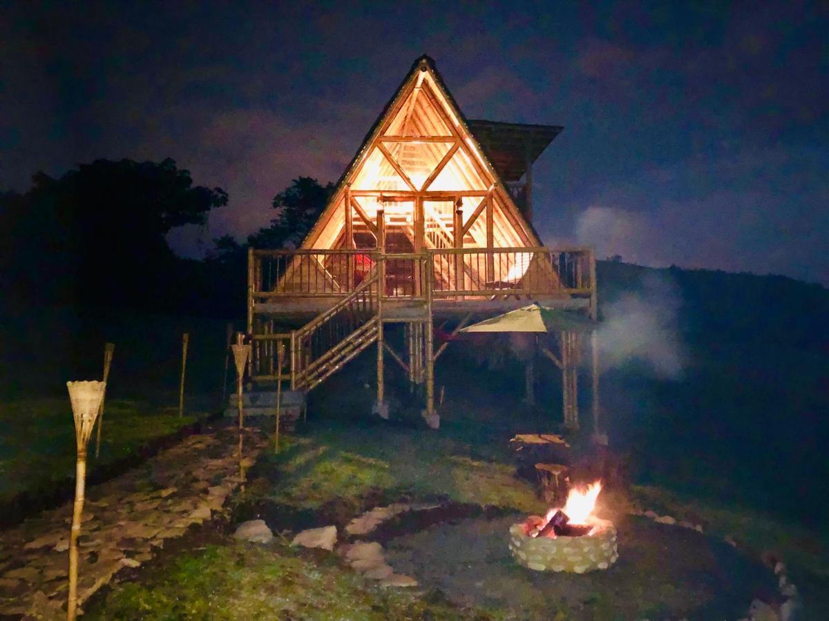 Glamping La Herradura Santa Rosa de Cabal Bagian luar foto